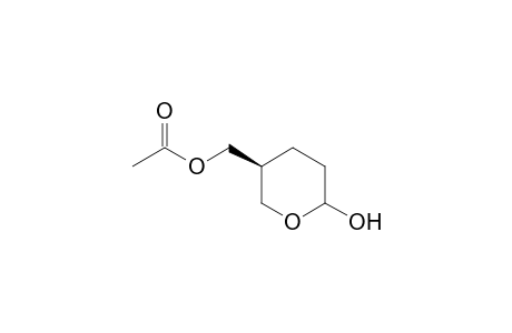 (5S)-2-Hydroxy-5-(acetoxymethyl)tetrahydropyran