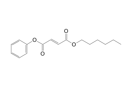 Fumaric acid, hexyl phenyl ester