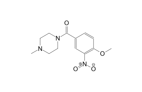 methyl 4-[(4-methyl-1-piperazinyl)carbonyl]-2-nitrophenyl ether