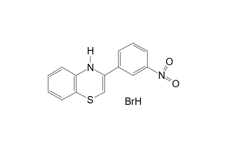 3-(m-NITROPHENYL)-4H-1,4-BENZOTHIAZINE, HYDROBROMIDE