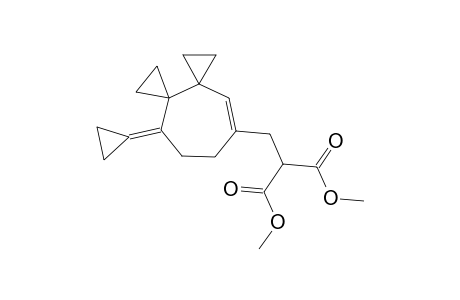 Dimethyl 2-(11-Cyclopropylidenedispiro[2.0.2.5]-undec-7-en-8-ylmethyl)malonate