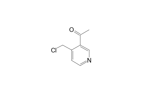 3-ACETYL-4-CHLOROMETHYLPYRIDINE