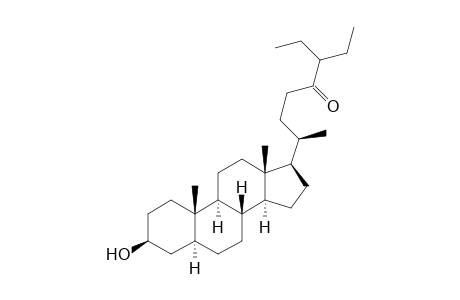 3.beta.-Hydroxy-26,27-dimethyl-5.alpha.-cholestan-24-one