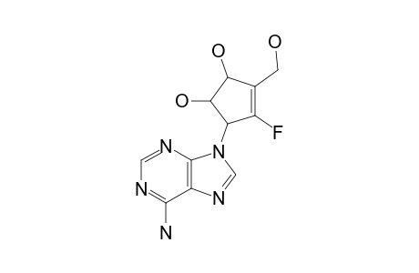 5-(5-AMINOPURIN-9-YL)-4-FLUORO-3-HYDROXYMETHYLCYCLOPENT-3-ENE-1,2-DIOL