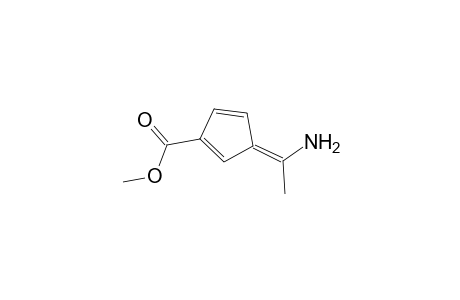 1,4-Cyclopentadiene-1-carboxylic acid, 3-(1-aminoethylidene)-, methyl ester
