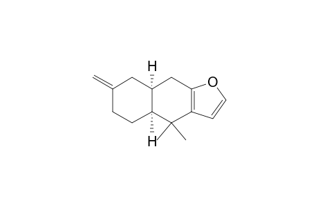 Naphtho[2,3-b]furan, 4,4a,5,6,7,8,8a,9-octahydro-4,4-dimethyl-7-methylene-, cis-