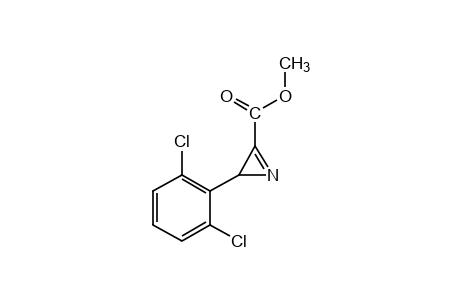 2-(2,6-dichlorophenyl)-2H-azirine-3-carboxylic acid, methyl ester