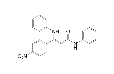 3-amino-3-(p-nitrophenyl)acrylanilide