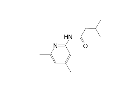 N-(4,6-dimethyl-2-pyridinyl)-3-methylbutanamide