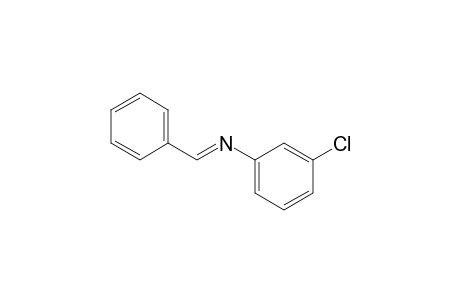 (E)-N-Benzylidene-3-chloroaniline