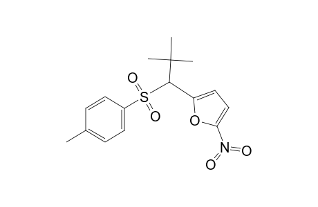 2,2-Dimethyl-1-(5'-nitro-2'-furyl)propyl p-tolyl sulfone