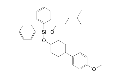 Silane, diphenylisohexyloxy(4-(4-methoxyphenyl)cyclohexyloxy)-