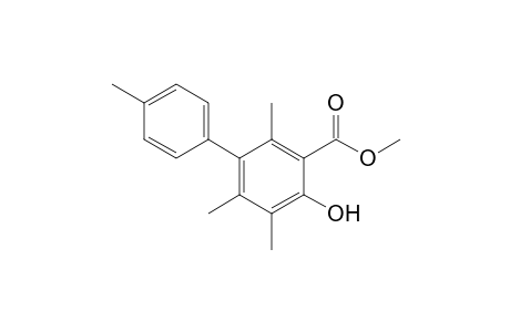 Methyl 4-hydroxy-2,4',5,6-tetramethylbiphenyl-3-carboxylate