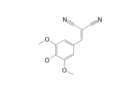 2-(4-Hydroxy-3,5-dimethoxybenzylidene)malononitrile