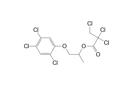 2-(2,4,5-Trichlorophenoxy)-1-methylethyl 2,2,3-trichloropropionate