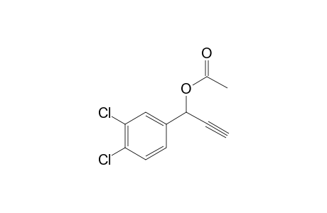1-(3, 4-Dichlorophenyl)prop-2-ynyl acetate