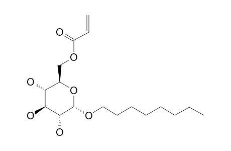 OCTYL-6-O-ACRYL-ALPHA-D-GLUCOPYRANOSIDE