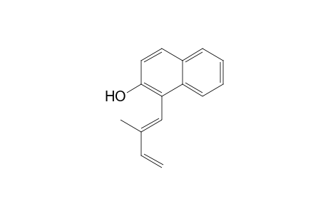 1-(2-Methylbuta-1,3-dien-1-yl)-2-naphthol