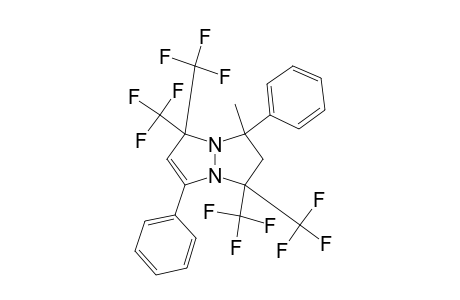 6-METHYL-2,6-DIPHENYL-4,4,8,8-TETRAKIS-(TRIFLUOROMETHYL)-1,5-DIAZABICYCLO-[3.3.0]-OCT-2-ENE