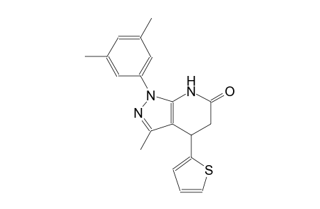 6H-pyrazolo[3,4-b]pyridin-6-one, 1-(3,5-dimethylphenyl)-1,4,5,7-tetrahydro-3-methyl-4-(2-thienyl)-
