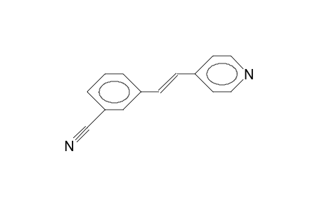 4-(3-Cyano-styryl)-pyridine
