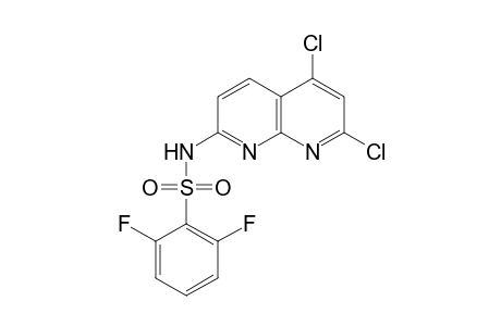 Benzenesulfonamide, N-(5,7-dichloro-1,8-naphthyridin-2-yl)-2,6-difluoro-