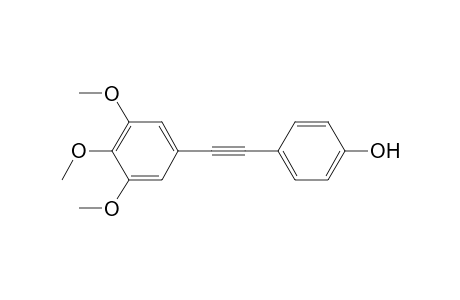 4-[2-(3,4,5-Trimethoxyphenyl)ethynyl]phenol