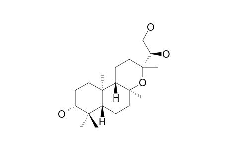 ENT-13-EPI-8,13-EPOXY-3-BETA,14S,15-TRIHYDROXYLABDANE