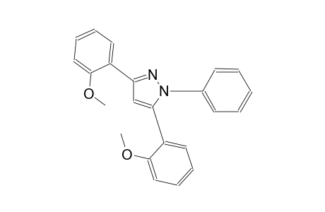 3,5-bis(2-methoxyphenyl)-1-phenyl-1H-pyrazole