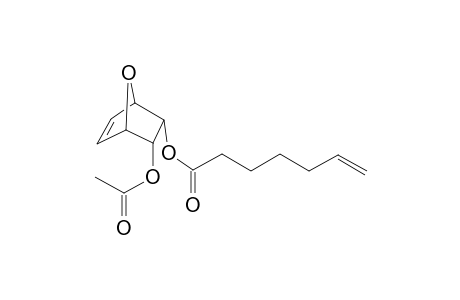 rac-3-endo-Acetoxy-7-oxabicyclo[2.2.1]hept-5-en-2-endo-yl Hept-6-enoate