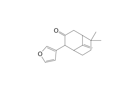 2-(3-Furyl)-6,6-dimethyl-9-methylenebicyclo[3.3.1]nonan-3-one