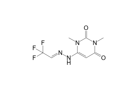 6-(2,2,2-Trifluoroethylidenehydrazino)-1,3-dimethyluracil