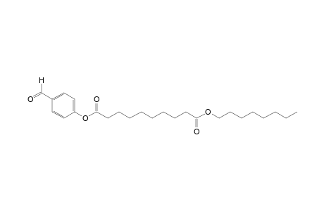 Sebacic acid, 4-formylphenyl octyl ester