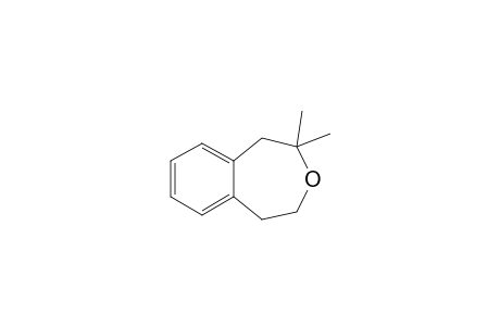 1,2,4,5-Tetrahydro-2,2-dimethyl-3-benzoxepine