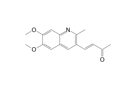 (3E)-4-(6,7-Dimethoxy-2-methylquinolin-3-yl)but-3-en-2-one