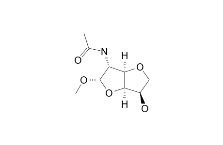 METHYL-2-ACETAMIDO-3,6-ANHYDRO-2-DEOXY-ALPHA-D-GLUCOFURANOSIDE