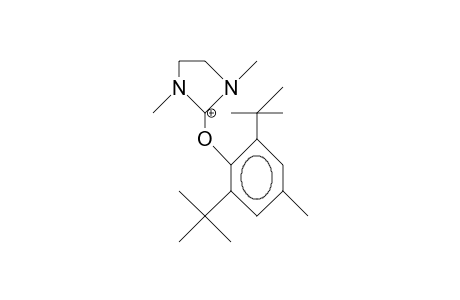 2-(2,6-Di-tert-butyl-4-methyl-phenoxy)-1,3-dimethyl-imidazolidinium cation