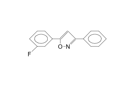 3-Phenyl-5-(3-fluorophenyl)-isoxazole