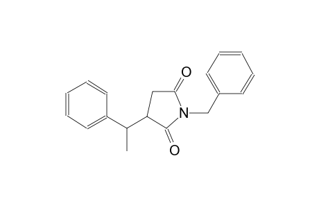 2,5-pyrrolidinedione, 3-(1-phenylethyl)-1-(phenylmethyl)-