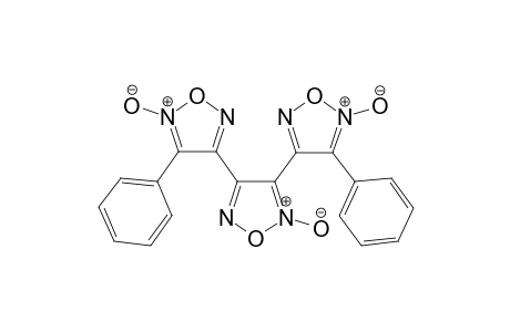 2-Oxidanidyl-4-[2-oxidanidyl-4-(5-oxidanidyl-4-phenyl-1,2,5-oxadiazol-5-ium-3-yl)-1,2,5-oxadiazol-2-ium-3-yl]-3-phenyl-1,2,5-oxadiazol-2-ium