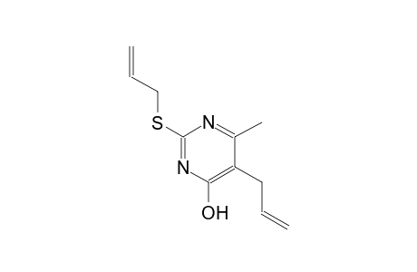 5-allyl-2-(allylsulfanyl)-6-methyl-4-pyrimidinol