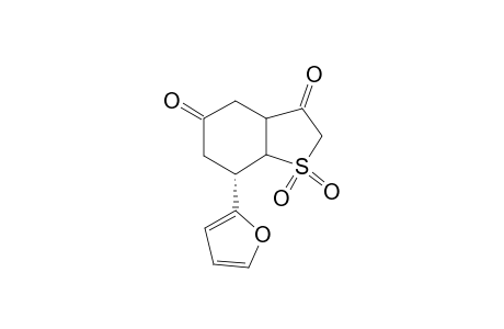 7-(2-Furyl)tetrahydro-1-benzothiophene-3,5(2H,4H)-dione 1,1-dioxide