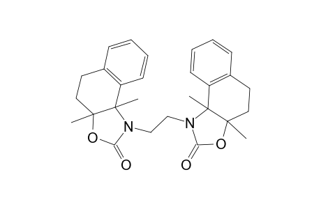 Naphtho[1,2-d]oxazol-2(1H)-one, 1-[2-[3a,4,5,9b-tetrahydro-3a,9b-dimethyl-2-oxonaphtho[1,2-d]oxazol-1(2H)-yl]ethyl]-3a,4,5,9b-tetrahydro-3a,9b-dimethyl-