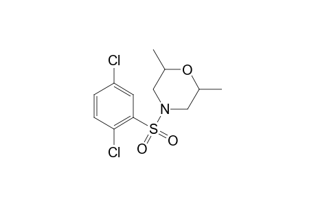 4-[(2,5-Dichlorophenyl)sulfonyl]-2,6-dimethylmorpholine