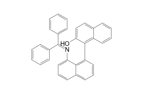 (+-)-8-Benzhydrylideneamino-2'-hydroxy-1,1'-binaphthyl