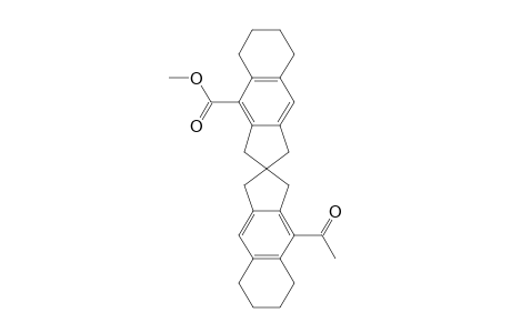 4'-ACETYL-4-METHOXYCARBONL-2,2'-SPIROBI-(5,6,7,8-TETRAHYDROBENZO-[F]-INDANE)