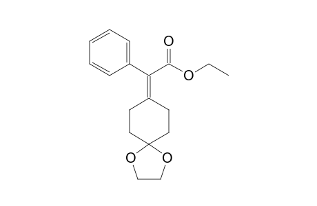 [Carboethoxy(phenyl)methylidene]-4,4-ethylenedioxycyclohexane