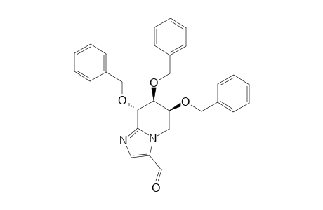 (6S,7S,8S)-6,7,8-TRIS-(BENZYLOXY)-5,6,7,8-TETRAHYDROIMIDAZO-[1,2-A]-PYRIDINE-3-CARBALDEHYDE