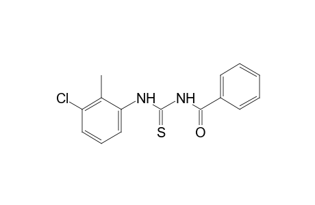 1-benzoyl-3-(3-chloro-o-tolyl)-2-thiourea