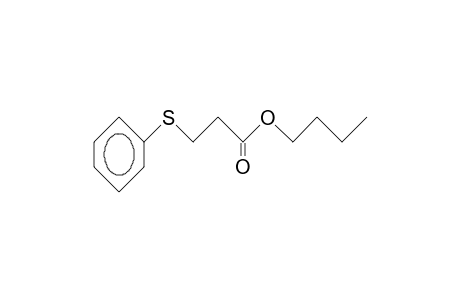 3-Phenylthio-propanoic acid, butyl ester